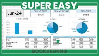 Step-by-Step Guide to an Easy Bookkeeping Template for Small Businesses In Excel