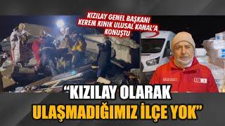 "Kızılay olarak ulaşmadığımız ilçe yok" | Kızılay Genel Başkanı Kerem Kınık Ulusal Kanal'a konuştu