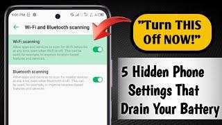 5 Hidden Phone Settings That Drain Your Battery – Turn Them Off NOW!