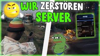 WIR ZERSTÖREN WIEDER FIVEM SERVER 