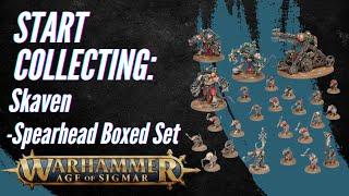 Start Collecting Age of Sigmar 4th Edition: Skaven - Spearhead Boxed Set