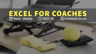 Introducing Excel For Coaches