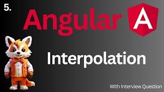 Interpolation in Angular tutorial #5  | Complete Angular 17+ Course