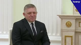 Putin hosts Slovak PM Fico for talks in Kremlin