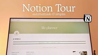 como eu organizo minha vida com o Notion ️ | automatizado & simples