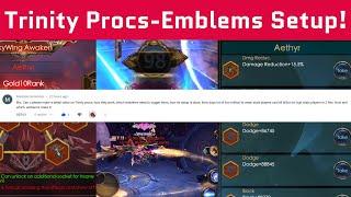 Guide - Trinity Procs, Emblems, Setup - Legacy of Discord - Apollyon