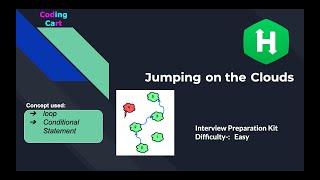 Jumping on the Clouds Problem [HackerRank]  | Interview | Problem Solving