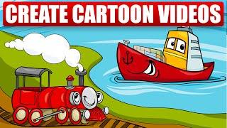 How to Create Cartoon Videos Using AI Tools and Canva | Step-by-Step Guide