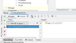 Java Debugging with Intellij Idea | Place breakpoints and run a program in debug mode
