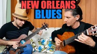 New Orleans Blues | FINGERSTYLE GUITAR | Marcos Kaiser & Rick Udler