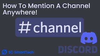 How To Mention A Channel From A Discord Server In DMs Or Any Other Different Server!