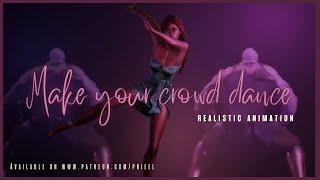 Realistic animation pack FREE (Sims 4) Make your crowd dance