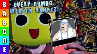 The Dead Rising 2 Combo Weapon Tier List