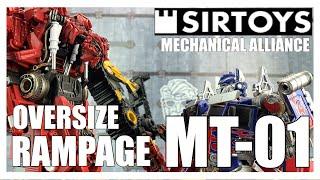 Mechanical Alliance 机械战队 Mechanical Team MT-01 Oversize Transformers Studio Series RAMPAGE