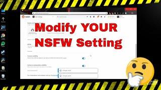 How to Change NSFW Profile Settings | Reddit