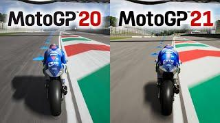 MotoGP 20 vs MotoGP 21 | Direct Comparison