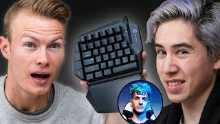 we bought and used Ninja's gaming keyboard and it felt like CHEATING...