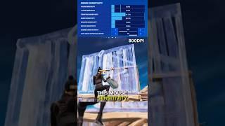 THE BEST MOUSE SENSITIVITY in FORTNITE 