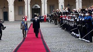 Insediamento del Presidente Mattarella al Palazzo del Quirinale