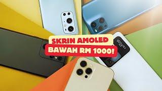 5 Telefon Pintar Dengan Skrin AMOLED Bawah RM1000