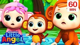 Cheeky Little Monkeys | Nursery Rhymes for kids - Little Angel