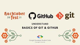 HacktoberFest 2021- Understand the Basics of Git & Github || GDSC-CU