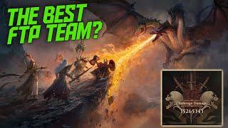 The Best FTP Boss Team There is!? || Dragonheir Silent Gods CBT2