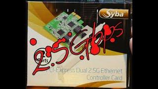 Syba 2.5 Gigbabit Nic Realtek R8125 chipset