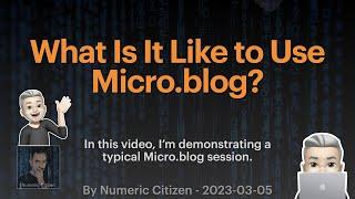 What is it like to use Micro blog?
