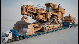 Extreme Transportation Skills, Oversized Trucks and the Largest Heavy Machinery #41