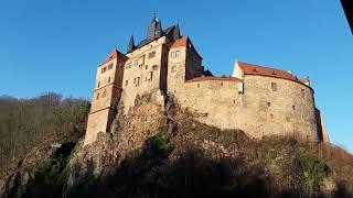 Burg  Kriebstein  Entdecken - Deutschland. Крепость Крибштайн   - Саксония.