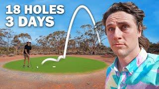 Playing the LONGEST 18 hole GOLF COURSE on Earth