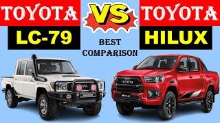 ALL NEW Toyota LANDCRUISER 70 LC79 Vs ALL NEW Toyota HILUX | Which one is better ?