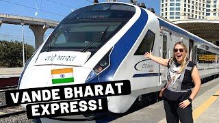 We Took The FASTEST TRAIN in South Asia! | 200 Kmph VANDE BHARAT EXPRESS
