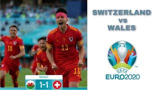 WALES VS SWITZERLAND EURO 2020