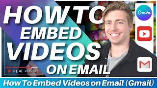 How to embed videos on email (Gmail) | Using YouTube + Canva
