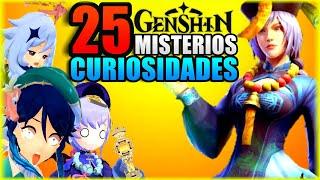 TOP 25 Curiosidades y Misterios en Genshin Impact (Parte 1)