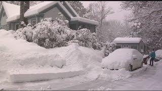 Monson hit with over 1 foot of snow