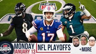 NFL Wildcard Weekend Recap - Barstool Rundown - January 13th, 2025