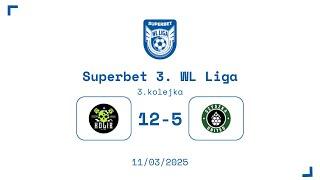 SUPERBET 3. WL LIGA: Kolib Luboń FC - Szyszka United 12:5 [3. kolejka, Wiosna 2025]