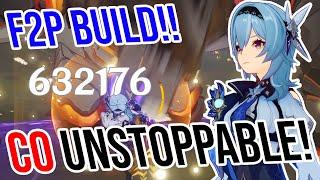 C0 Eula is UNSTOPPABLE! 4 Weapon Showcase! Genshin Impact