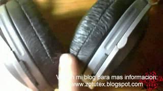 Auriculares Sony MDR-XD300 (stereo headphones) Test [2011]