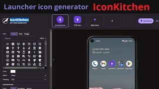 Launcher icon generator - IconKitchen Useful for any developer