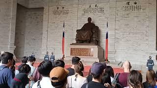 Chiang Kai-Shek Memorial Hall  Changing of the Guard Ceremony April 2023