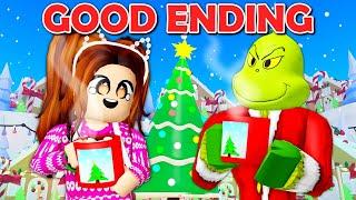 The GRINCH Became My BEST FRIEND And We CELEBRATED Christmas Together (Roblox)