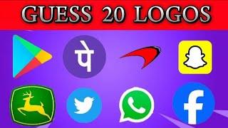 Guess the Logo in 3 Seconds | 20 Famous Logos | Logo Quiz 2023