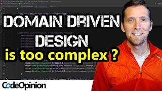 Do you need Domain Driven Design?