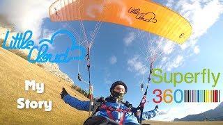 Paragliding - Step by Step | Flying_Vicky | Superfly360 - Little Cloud - Happy flying