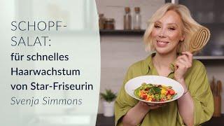 Star-Friseurin Svenja Simmons: Schopf-Salat für schnelles Haarwachstum und strahlenden Glanz