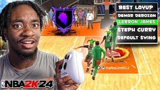 THIS LAYUP STYLE IS UNGUARDABLE ON NBA 2K24! BEST LAYUP PACKAGE NBA2K24